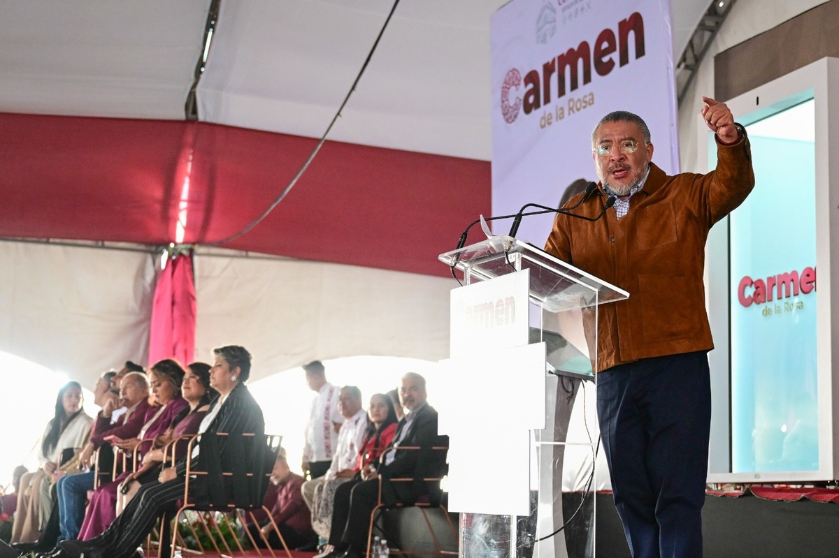 Horacio Duarte acompañó el informe legislativo de la diputada De la Rosa y llamó a la unidad en defensa de la transformación. | Especial