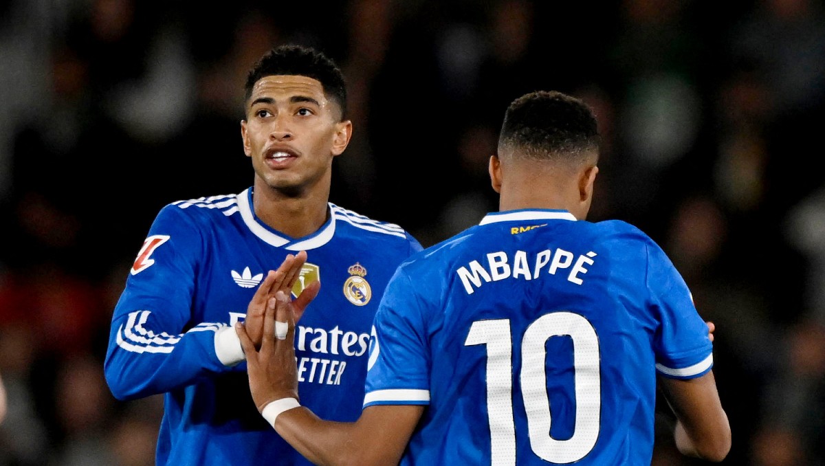 Jude Bellingham rescató el empate para el Real Madrid ante el Elche (Reuters)