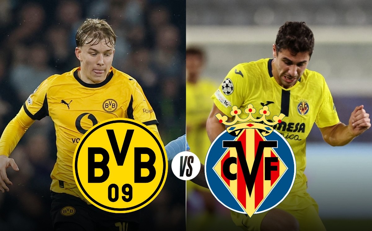 Borussia Dortmund vs Villarreal EN VIVO: A qué hora y dónde ver partido HOY de la Champions League 2025