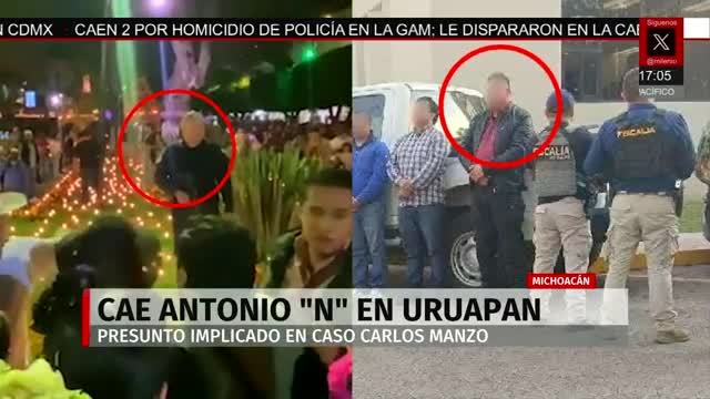 Cae otro implicado por el asesinato de Carlos Manzo | Rodrigo Rico, 24 de noviembre de 2025