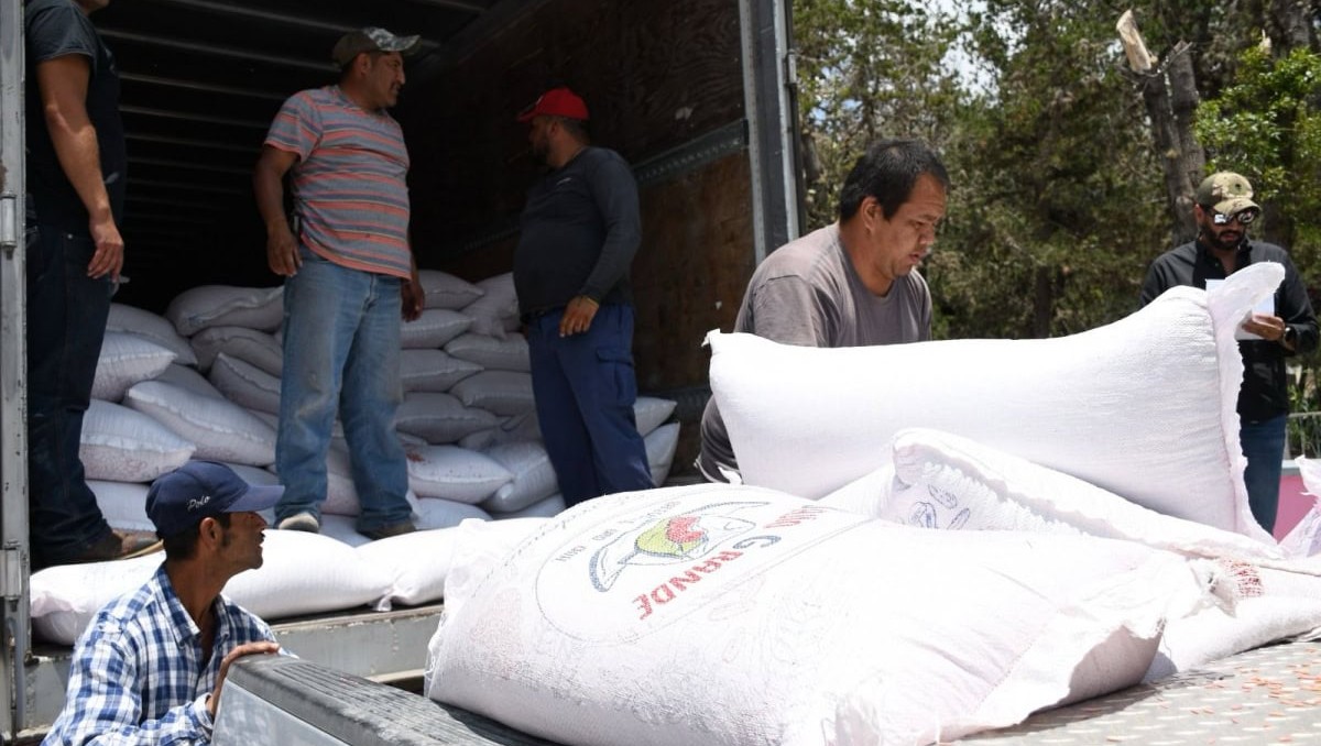 Confirman el reparto equitativo de ayuda al agro. (Especial)