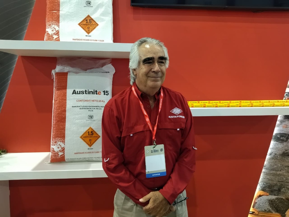 Gerardo Flores Aguirre, director de Servicios y Asistencia Técnica de Austin Powder.| Especial.