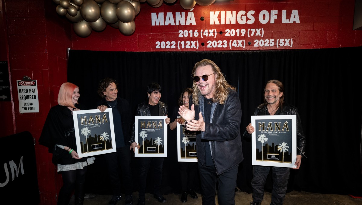 Maná rompe récord histórico en Los Ángeles y supera a Bruce Springsteen