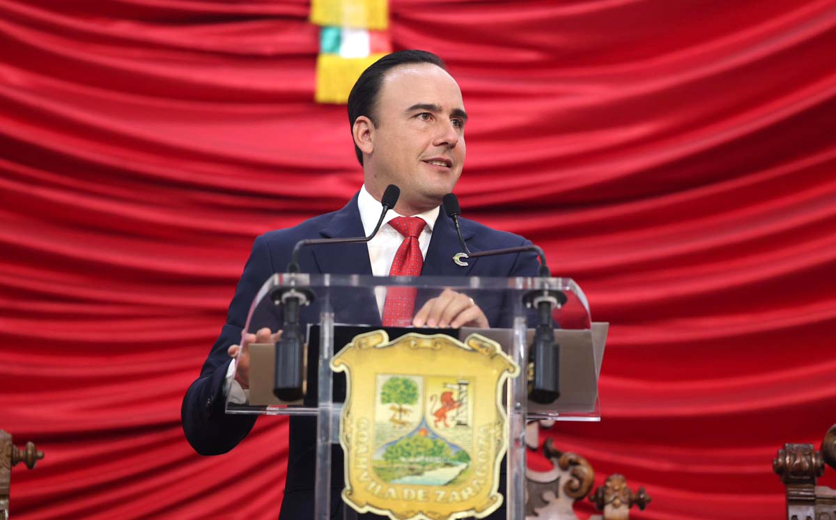 Manolo Jiménez Salinas rinde Segundo Informe de Gobierno. l Cortesía