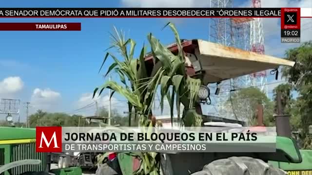 Megabloqueos paralizan el país | Pedro Gamboa, 24 de noviembre de 2025