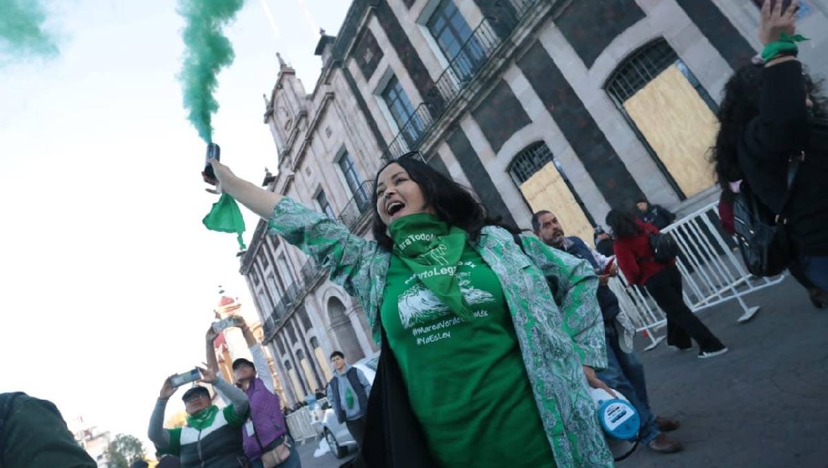 El Estado de México cumple un año desde que se aprobó la ley de aborto seguro. Foto: (Tania Contreras)