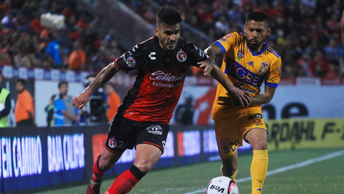 Partido Xolos vs Tigres que se jugó después de las 23 horas en el  Apertura 2017 (Imago7)