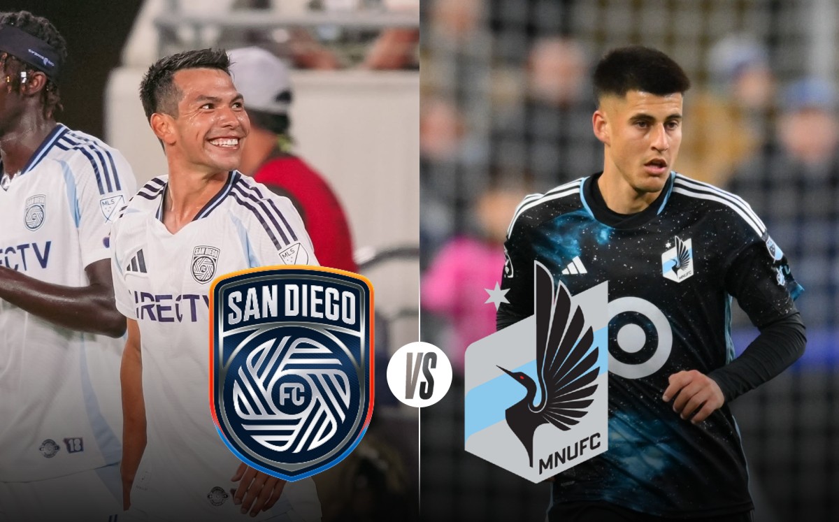 San Diego FC vs Minnesota: ¿A qué hora juega 'Chucky' Lozano HOY y dónde ver las semifinales de conferencia de la MLS?