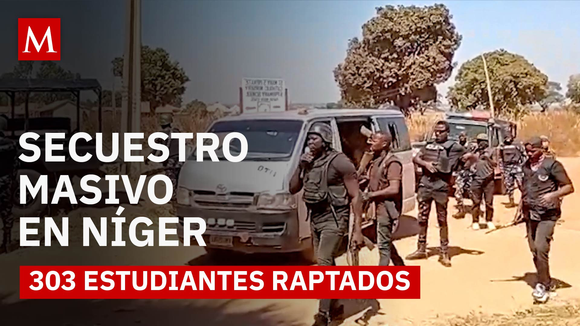 Secuestro masivo en Nigeria: más de 300 estudiantes desaparecen en un ataque armado