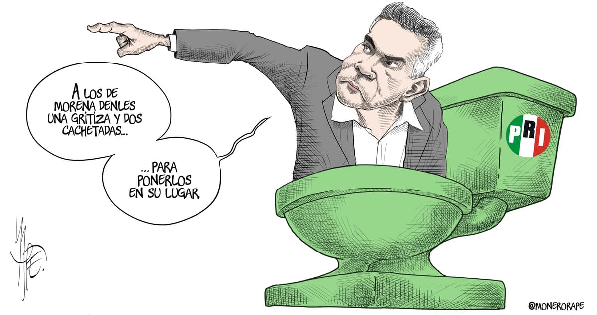 Azuzando desde su reino