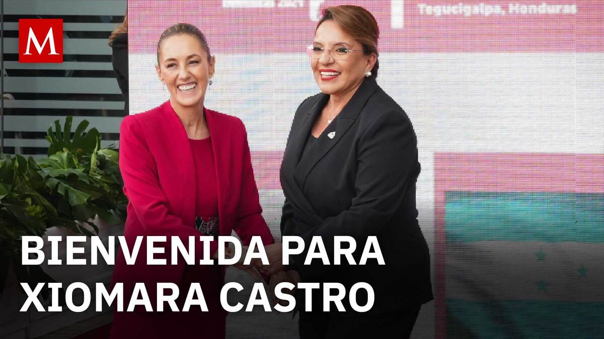 Bienvenida oficial a la presidenta de la República de Honduras