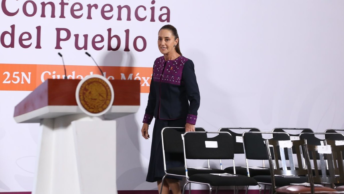 Claudia Sheinbaum aseguró que hay mesas de diálogo con los manifestantes | Ariana Pérez