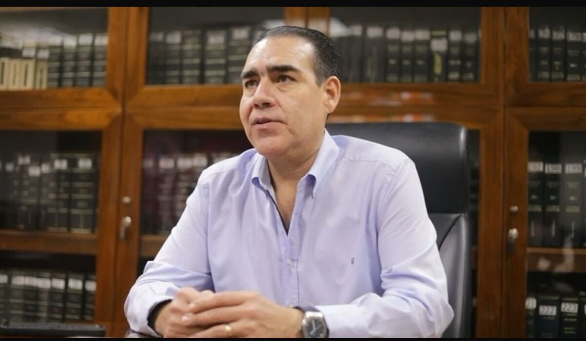 El coordinador del PRI en el Congreso local, Heriberto Treviño. Foto: Especial