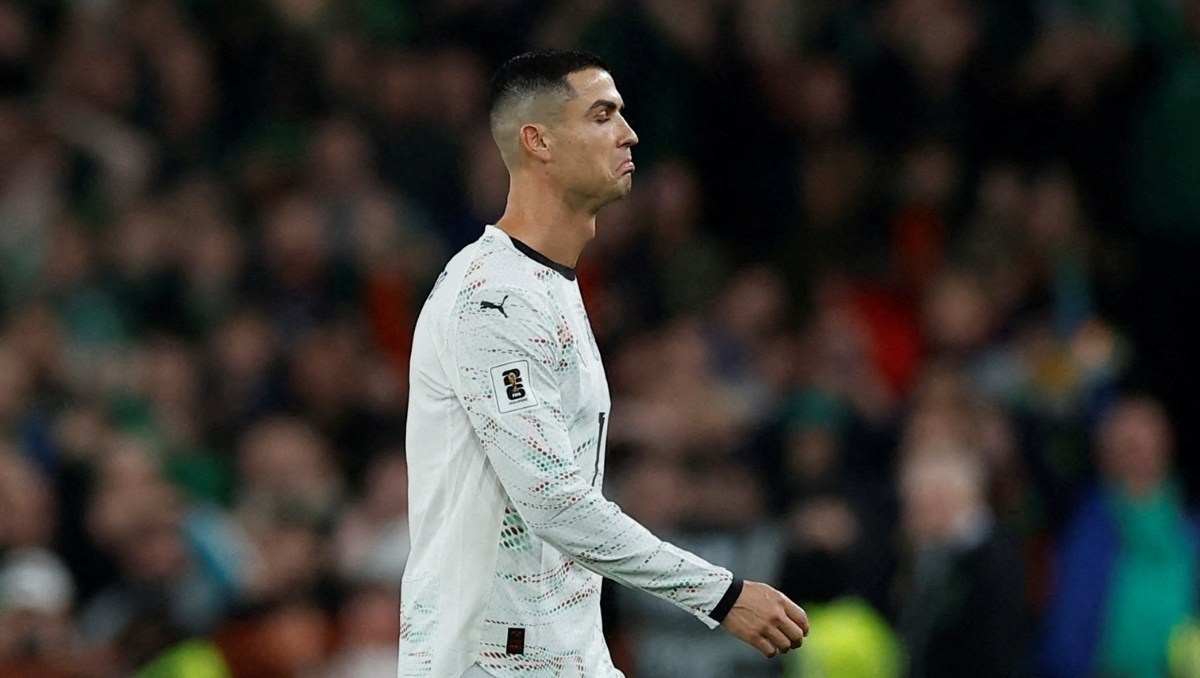 Cristiano Ronaldo ya conoce su sanción tras ser expulsado en el Irlanda vs Portugal (Reuters)