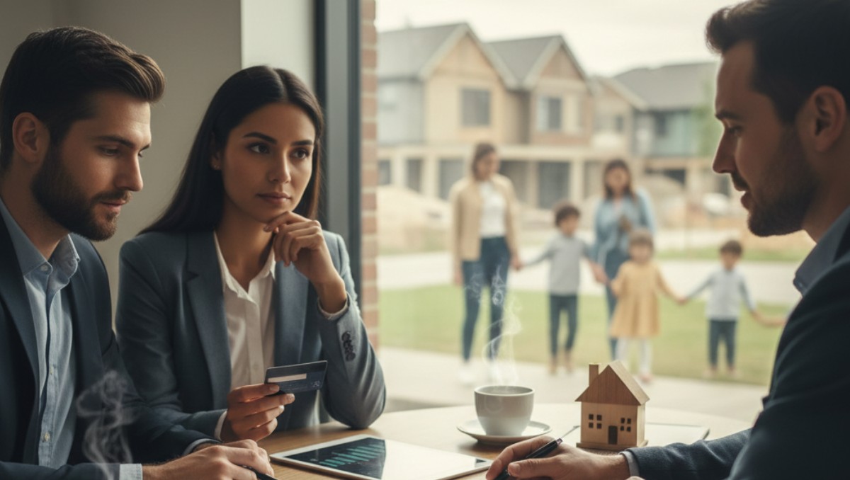 El director ejecutivo de HSBC explica la volatilidad en el mercado de créditos y su impacto en las tasas de interés. Foto: Imagen generada con IA