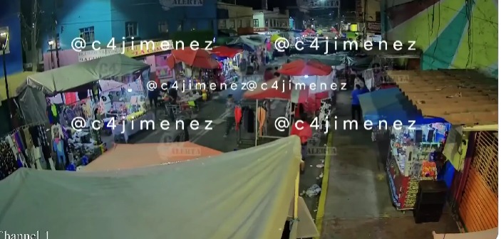 El hecho se dio en el cruce de las calles Sur 163 y Oriente 108. (Foto: C4)