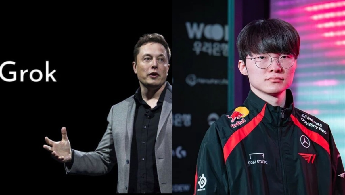 Elon Musk reta a T1: su IA Grok 5 quiere vencer al mejor equipo humano de League of Legends
