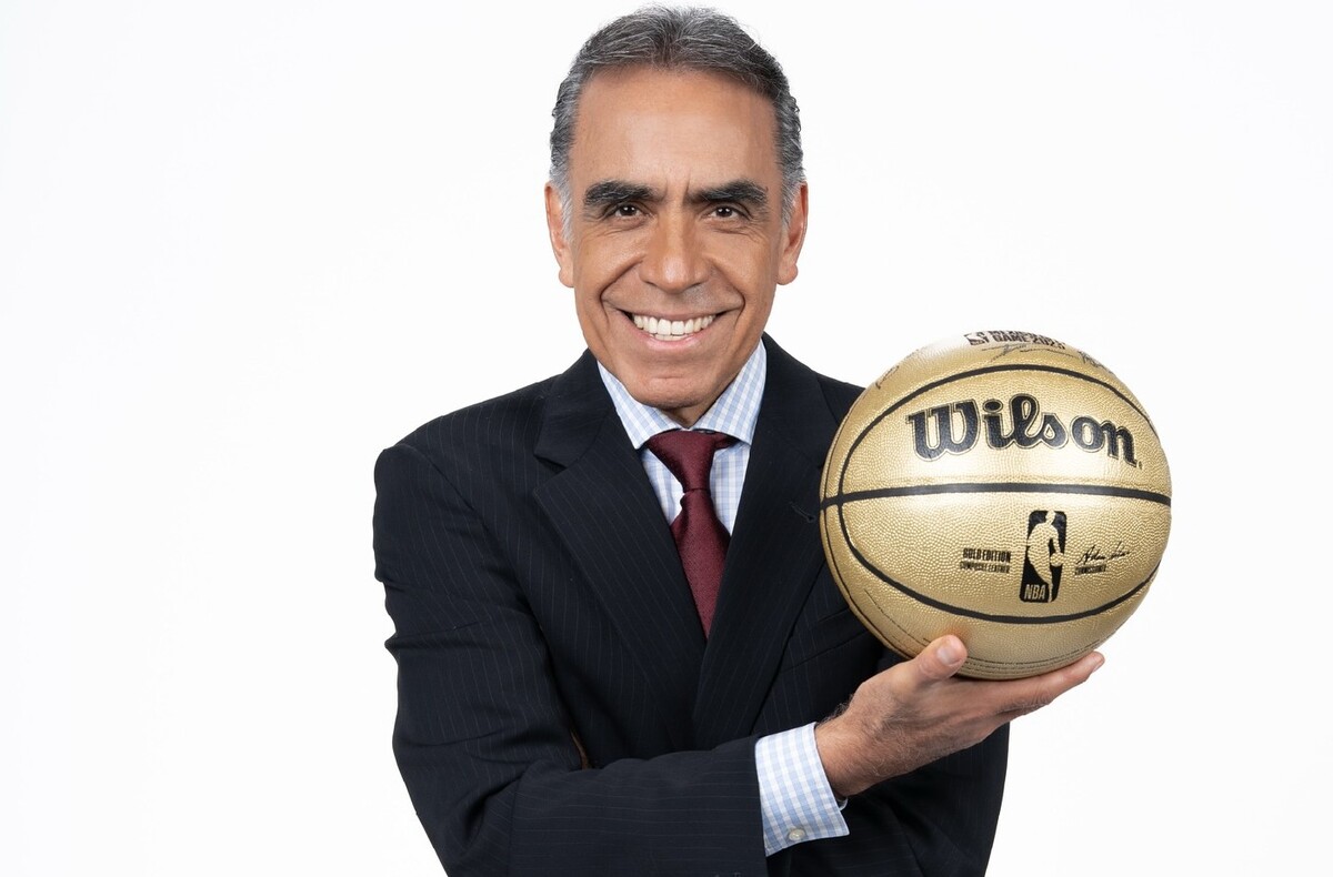 Enrique Garay, narrador de la NBA en Amazon Prime (Facebook)