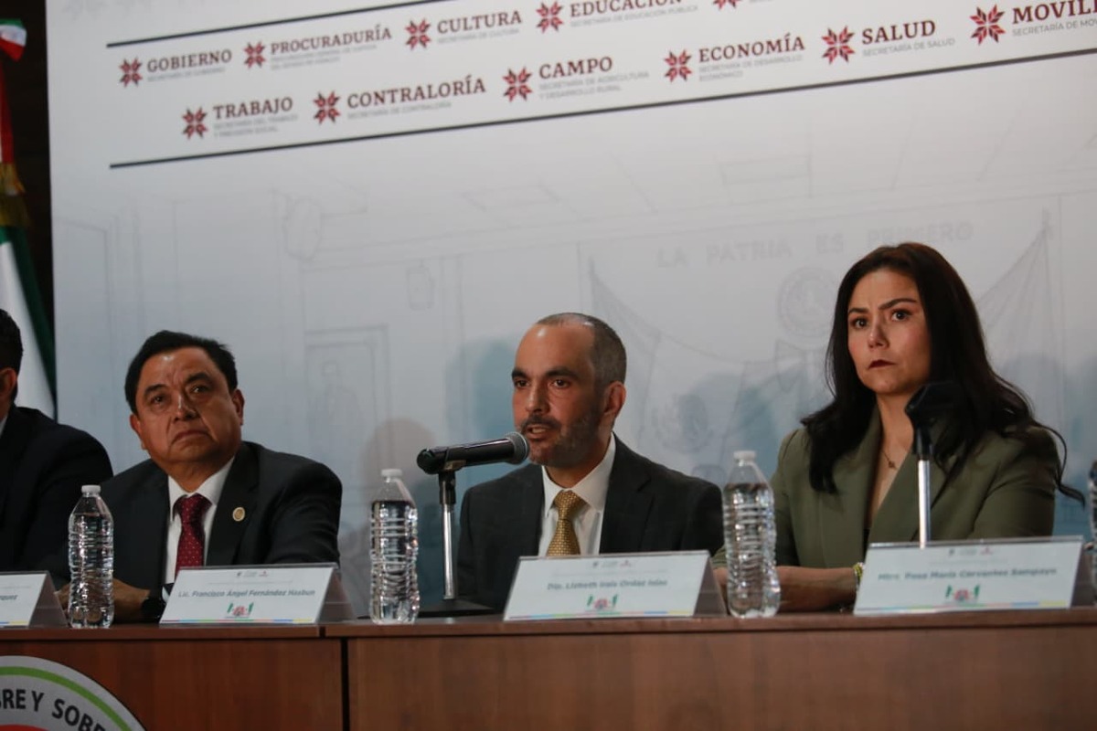 Francisco Fernández destacó golpes contra el crimen y delitos de alto impacto. (Maribel Calderón)