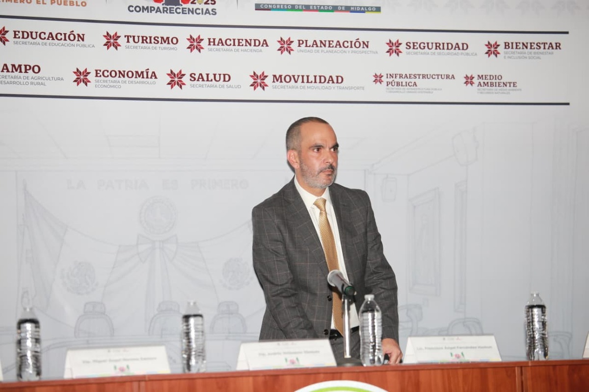 Francisco Fernández Hasbun, procurador de Hidalgo. (Maribel Calderón)