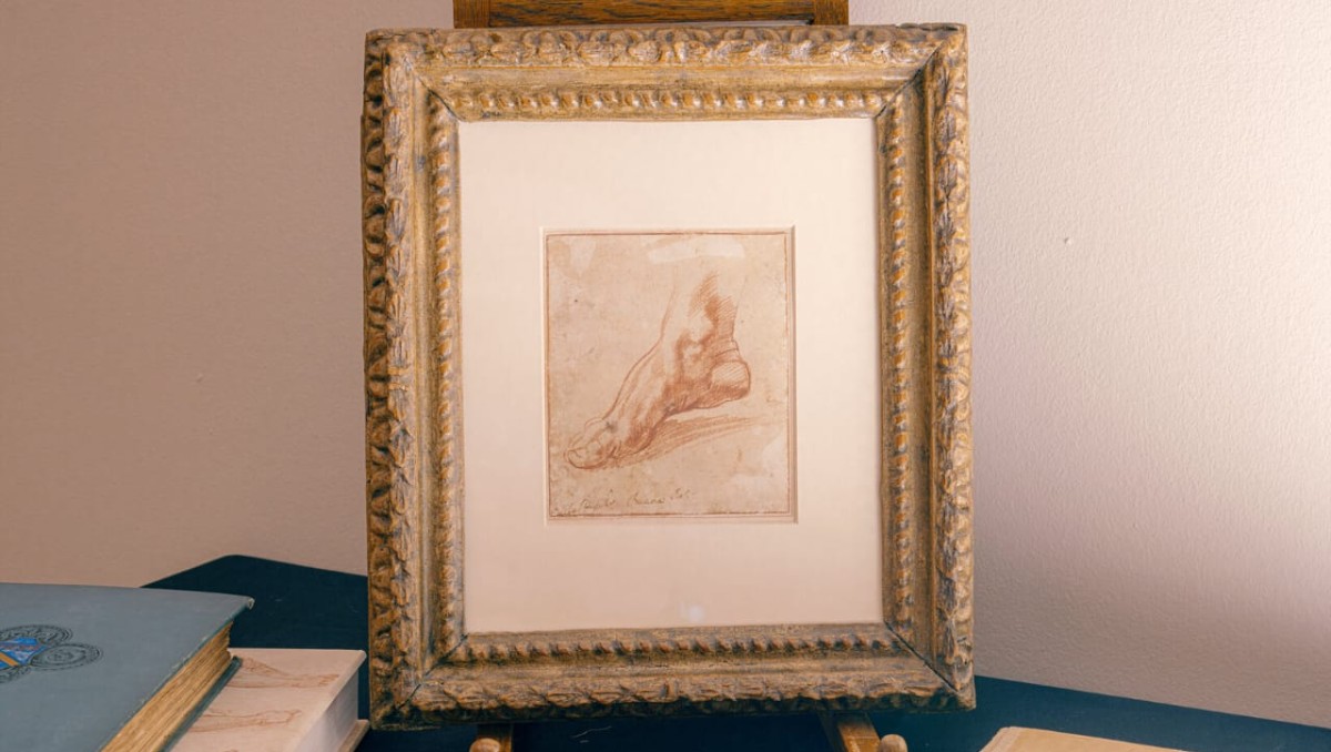 Giada Damen, especialista en dibujos antiguos, descubrió la pieza en febrero. | NYT