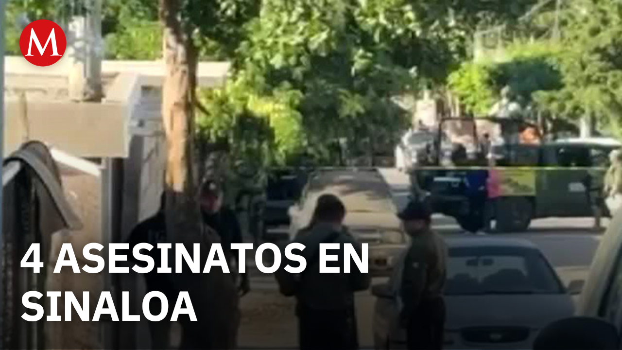 Hallan a cuatro personas asesinadas en Sinaloa; abren carpetas de investigación