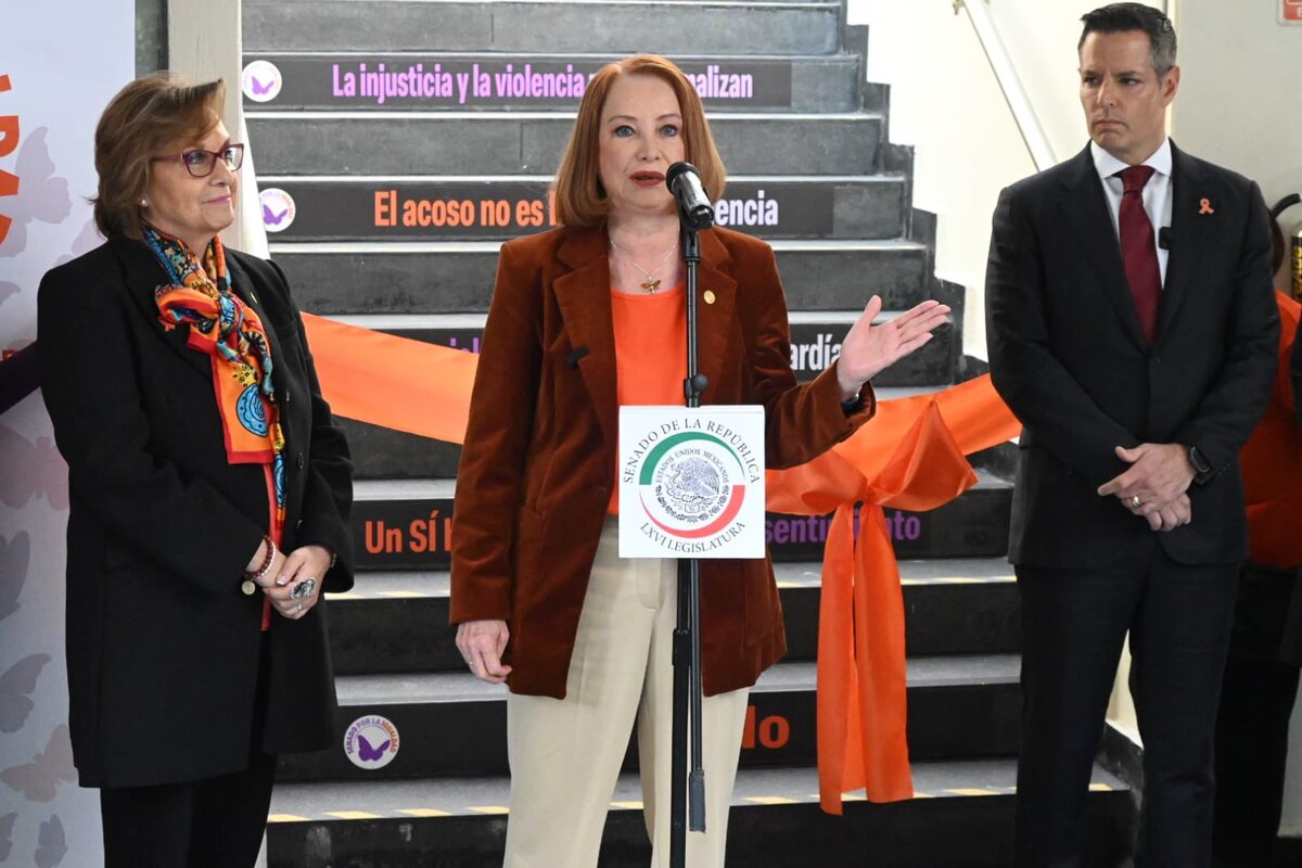 Laura Itzel Castillo reafirmó su compromiso por una vida libre de violencia hacia las mujeres | X: @LauraI_Castillo