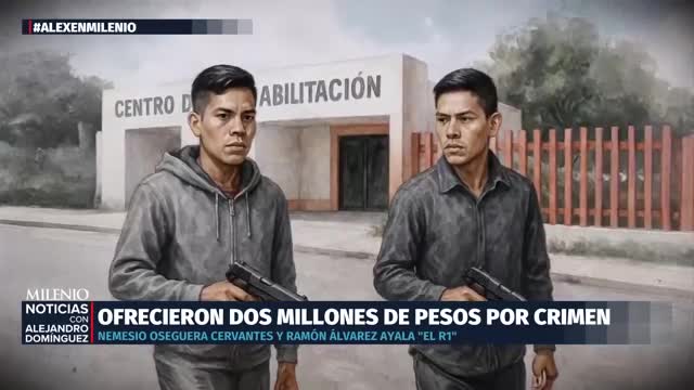 'El Mencho' y 'El R1' dieron 2 M para matar a Manzo | Alejandro Domínguez, 24 de noviembre de 2025