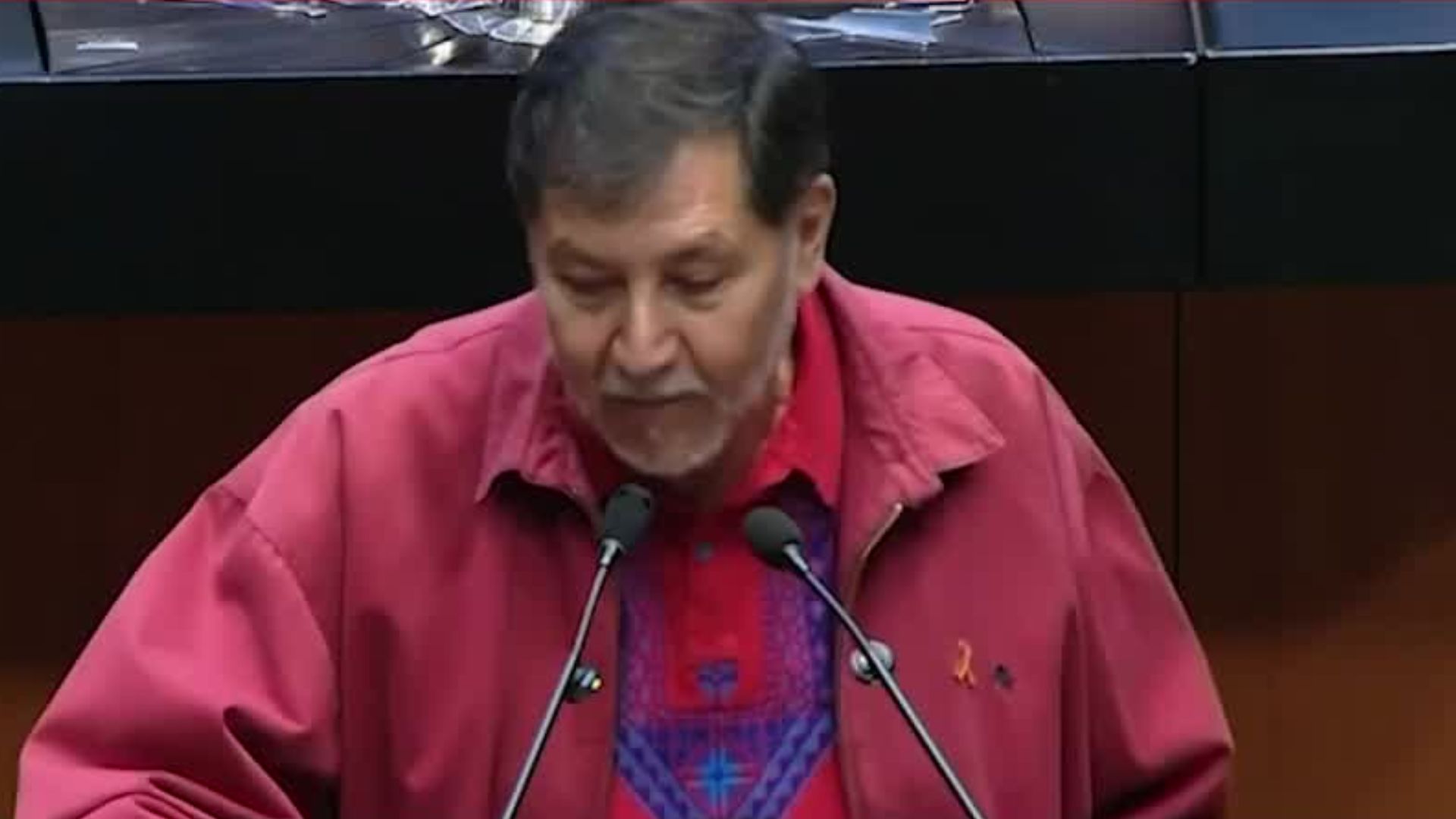 Noroña dice que las declaraciones de la alcaldesa de Uruapan, Grecia Quiroz, son irresponsables