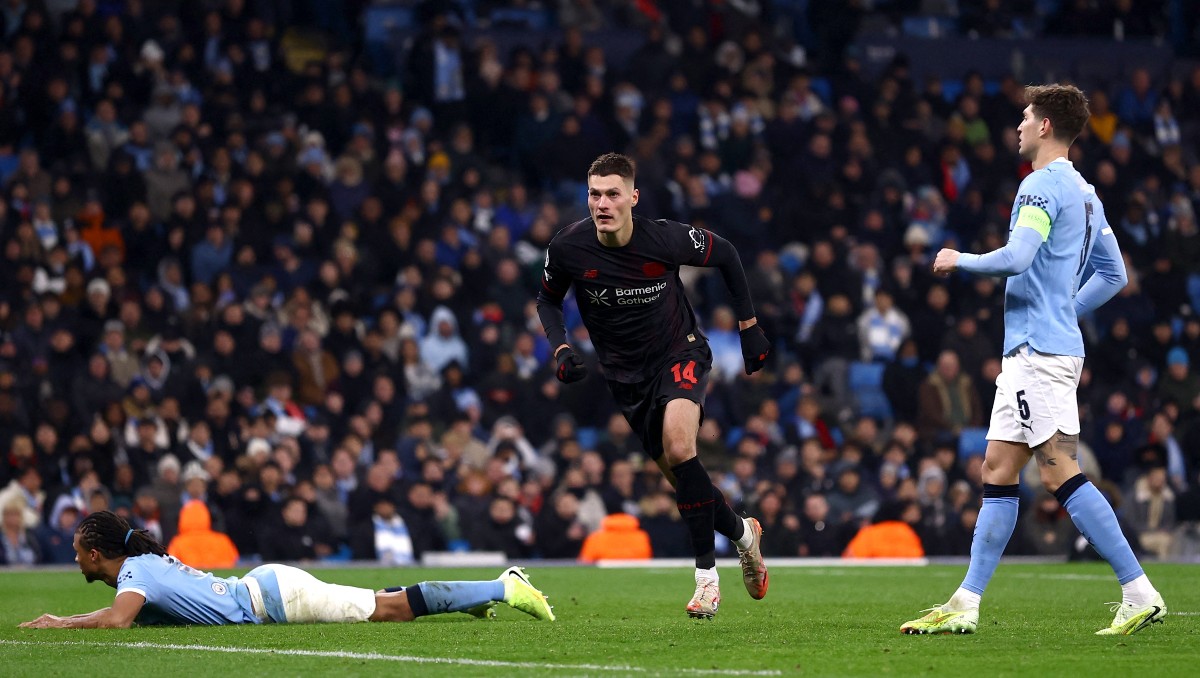 Bayer Leverkusen acaba con el invicto del Manchester City en la Champions League