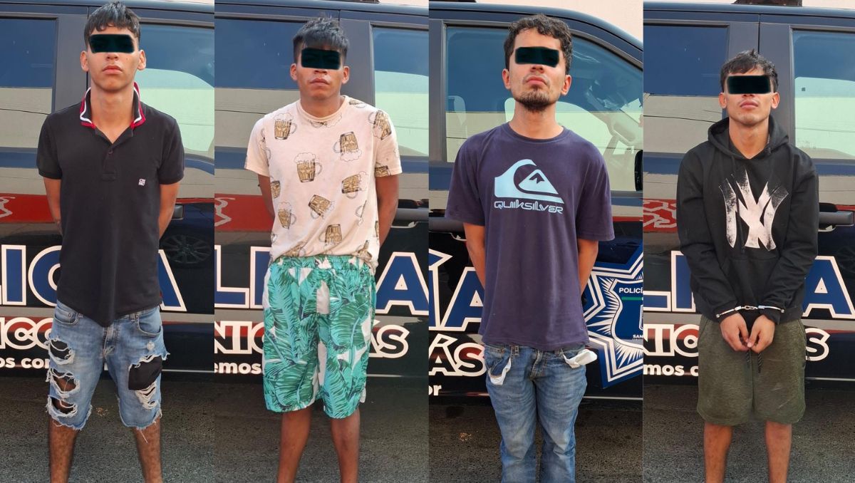 Los presuntos portaban un arma de fuego y diversas dosis de droga. Especial