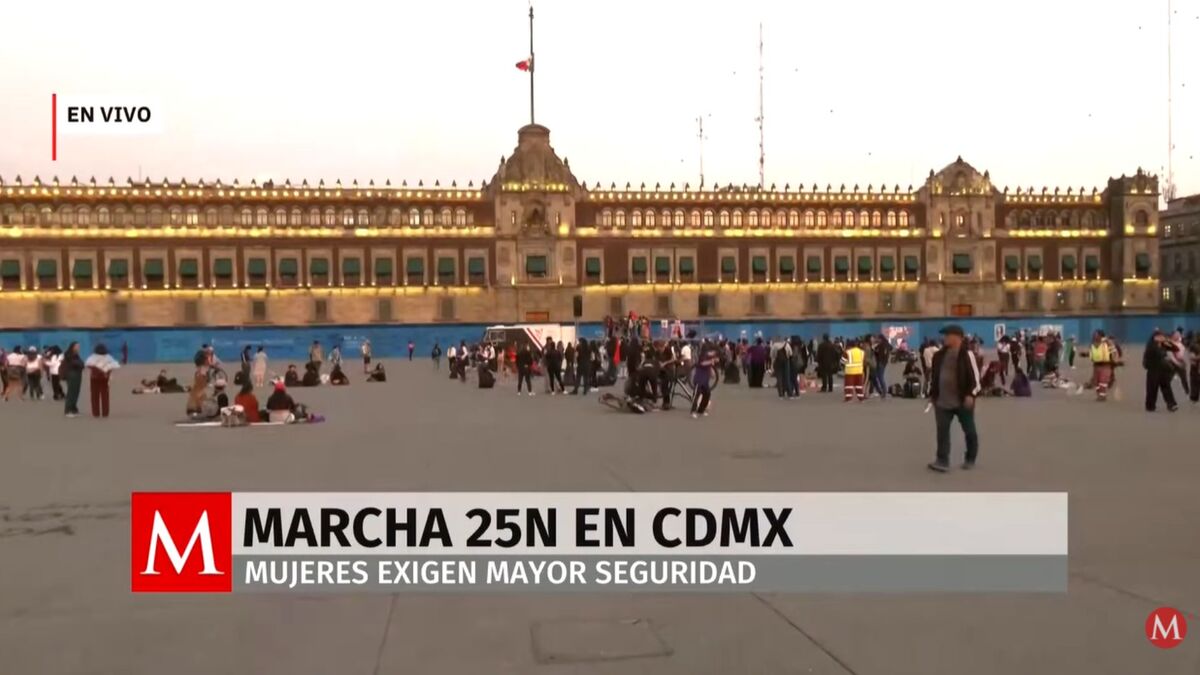 Registran distintas marchas del 25N en el país | Rodrigo Rico, 25 de noviembre de 2025