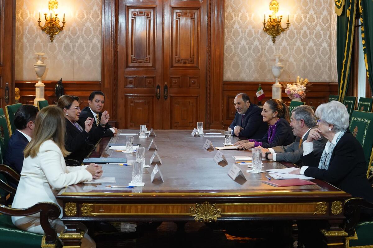 Sheinbaum y Xiomara Castro coincidieron en que la cooperación es clave para atender las causas estructurales de la migración. | Especial