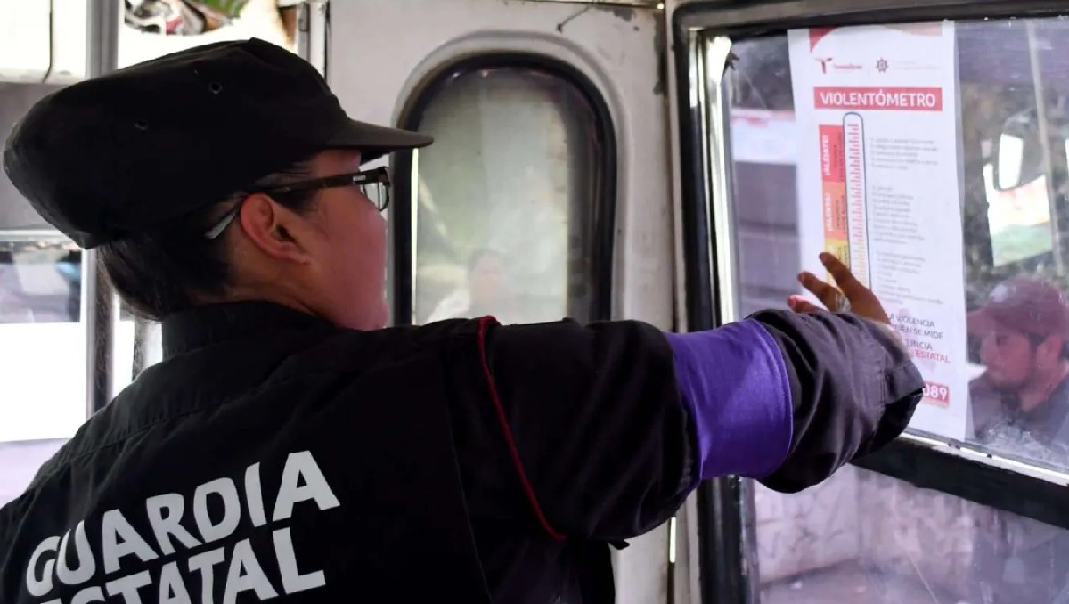 En el transporte público promueven la denuncia ante la violencia familiar. (Especial)