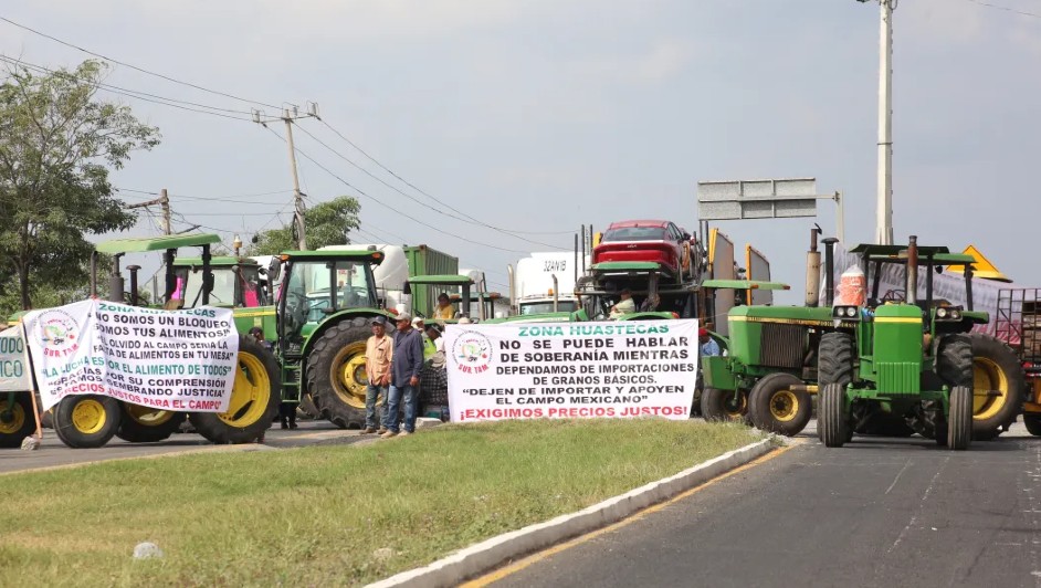 Bloqueos en carreteras de Tamaulipas. Foto: Yazmín Sánchez