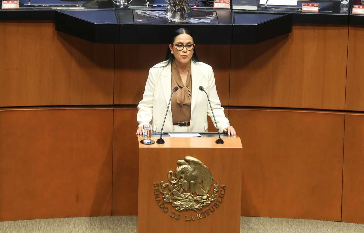 Comparecencia de Ariadna Montiel Reyes ante el Senado. | Araceli López