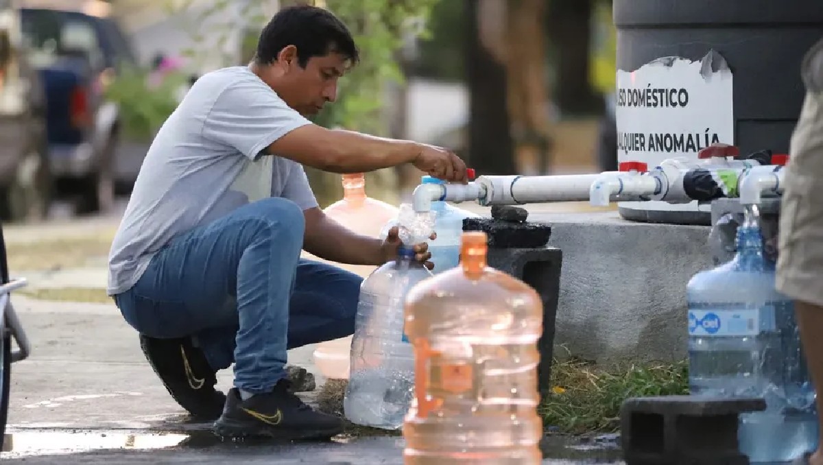 Cortes de agua en Nuevo León / Jorge López