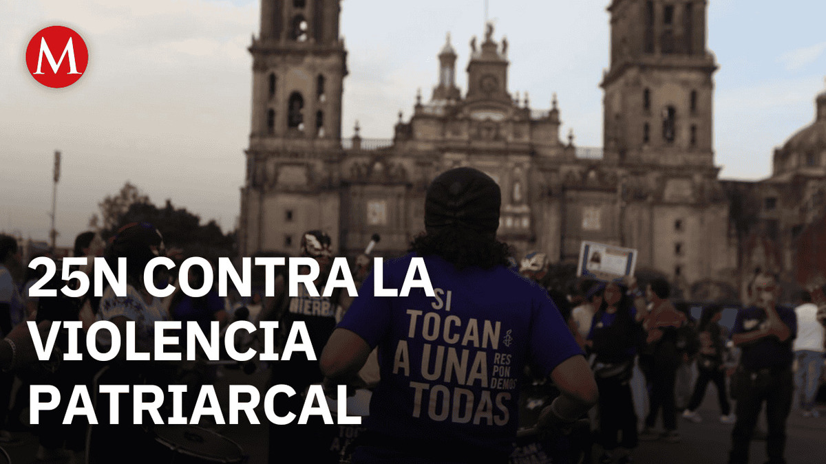 Decenas de colectivos marcharon en la Ciudad de México para exigir justicia, alzar la voz contra la violencia patriarcal