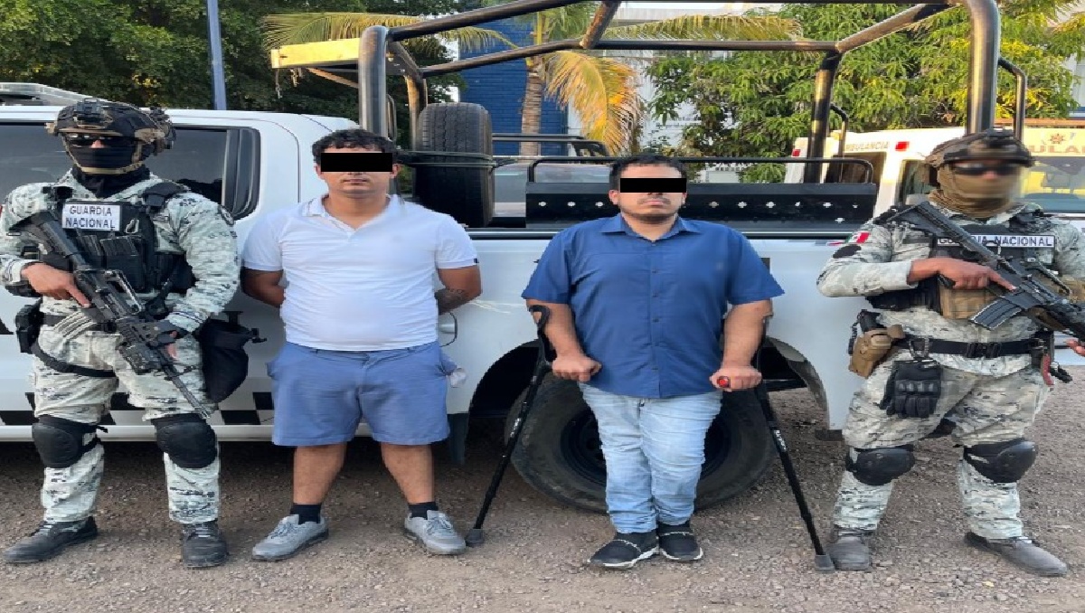 Los detenidos y la droga quedó a disposición de las autoridades correspondientes. | Especial