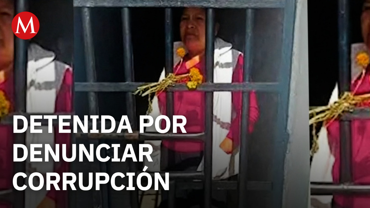 Detienen a la síndica Agustina Jiménez por denunciar corrupción en Santa María Apazco