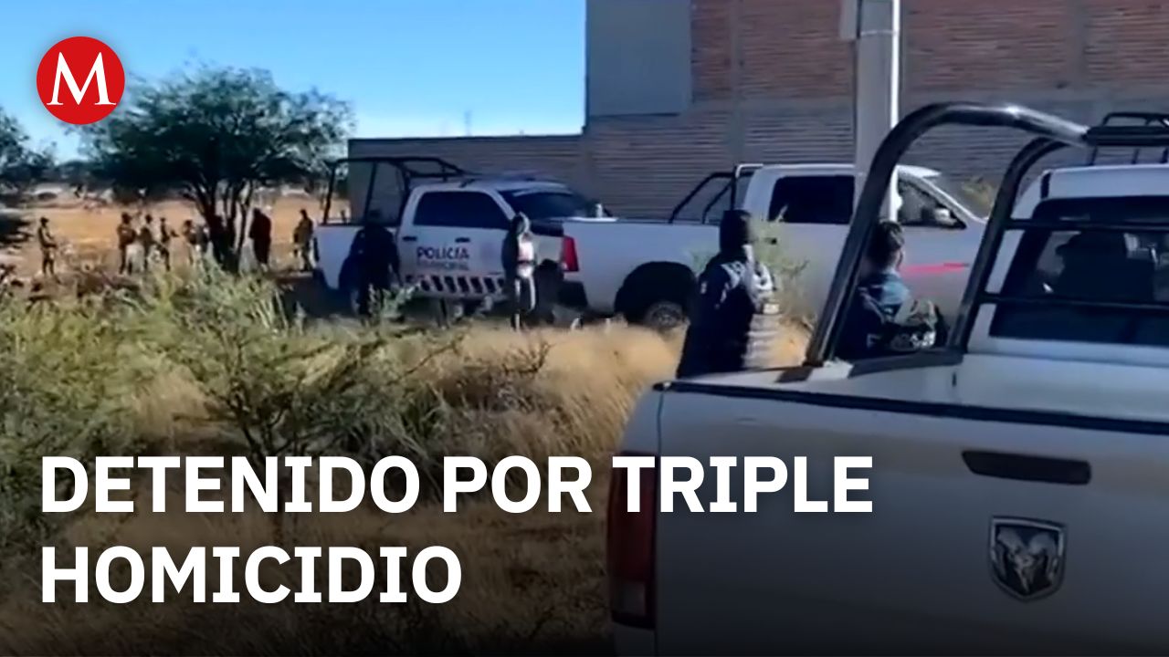 Detienen en Zacatecas a Diego “N” por asesinato de familia en San Jerónimo