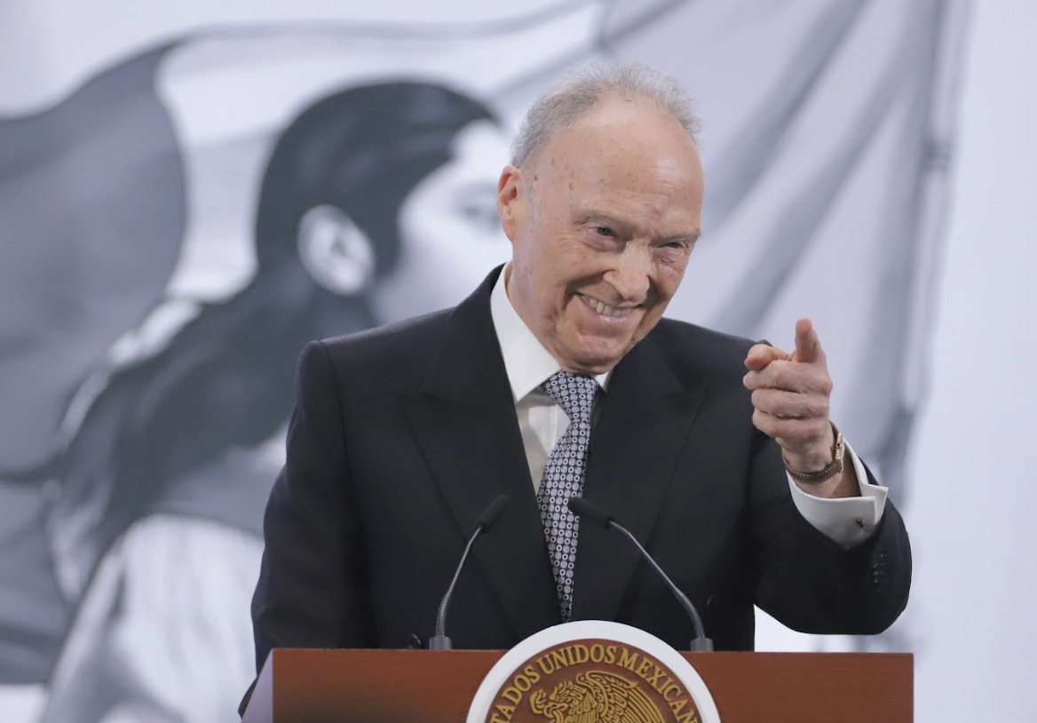 El Doctor Gertz Manero es abogado por la Escuela Libre de Derecho. (Foto: Ariel Ojeda)