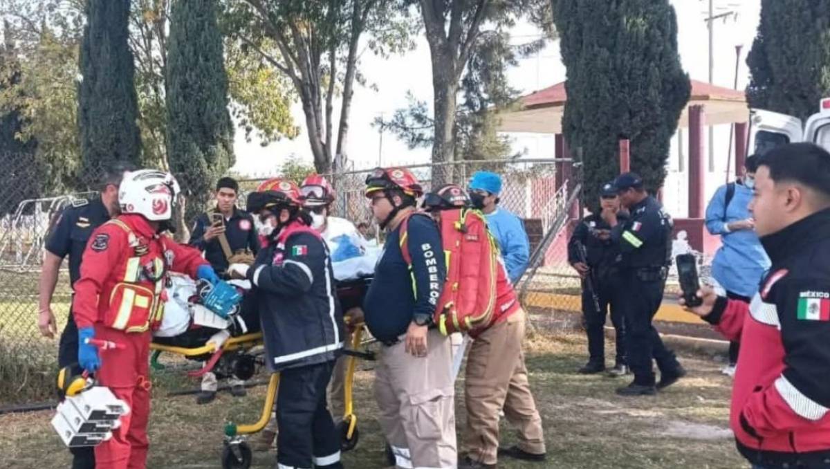 El paciente fue acompañado en todo momento por dos médicos y paramédicos. Especial