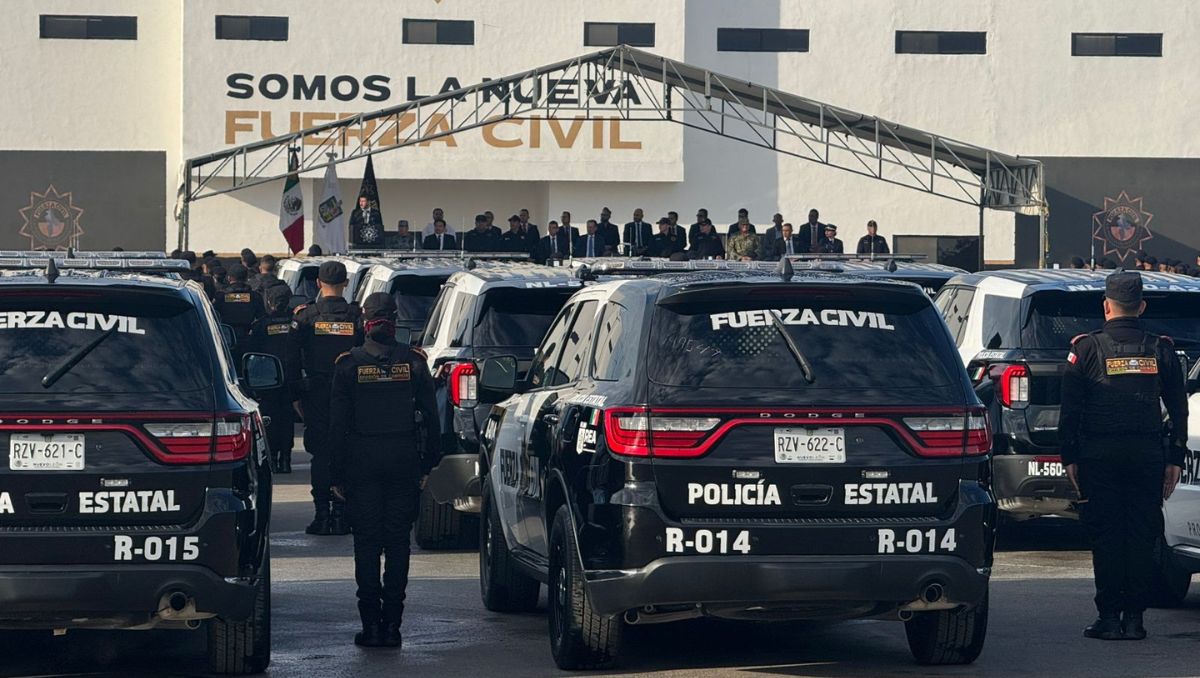 Para enero del 2026 se estará incrementando el parque vehicular destinado a Fuerza Civil | Fabricio Gallegos