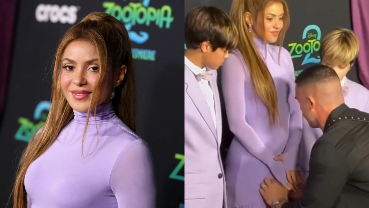 El incómodo momento de Shakira en la premiere de Zootopia 2: su estilista invadió su espacio personal en plena alfombra roja