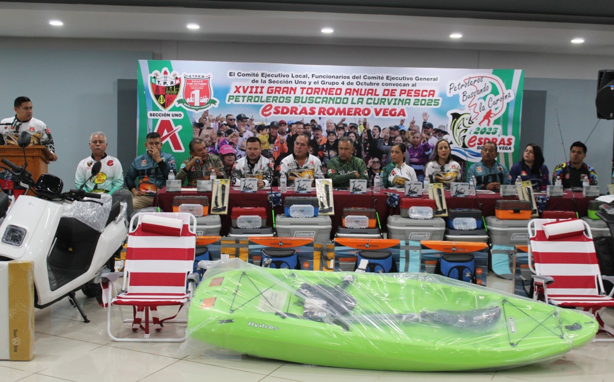 Listo el Torneo de pesca “Petroleros Buscando la Curvina 2025”. | Cortesía