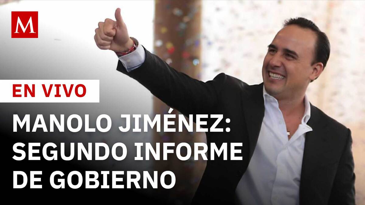Manolo Jiménez: segundo informe como gobernador de Coahuila