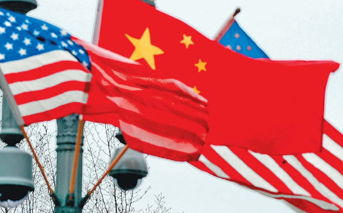 Dos naciones se disputan la hegemonía mundial. JEWEL SAMAD/AFP