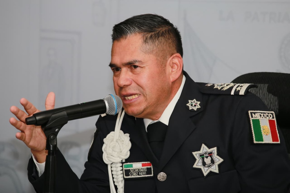 Salvador Cruz Neri, titular de la Secretaría de Seguridad Pública de Hidalgo. (Maribel Calderón)