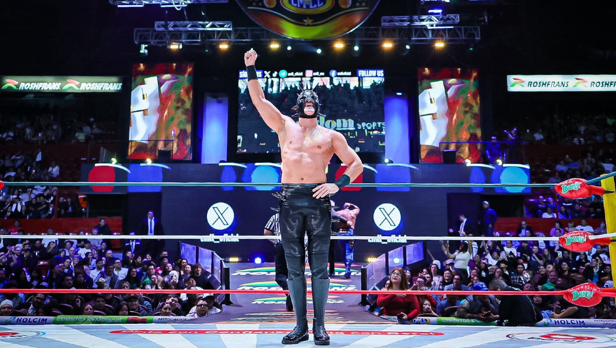 Soberano Jr., finalista del torneo La Leyenda Azul (CMLL)